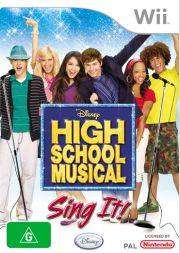 High School Musical Sing it - Wii (SEALED + USB Microphone)