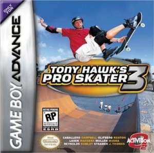 Tony Hawk's Pro Skater 3 - GameBoy Advance/ GBA