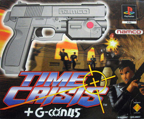 Time Crisis + Guncon Gun - PS1