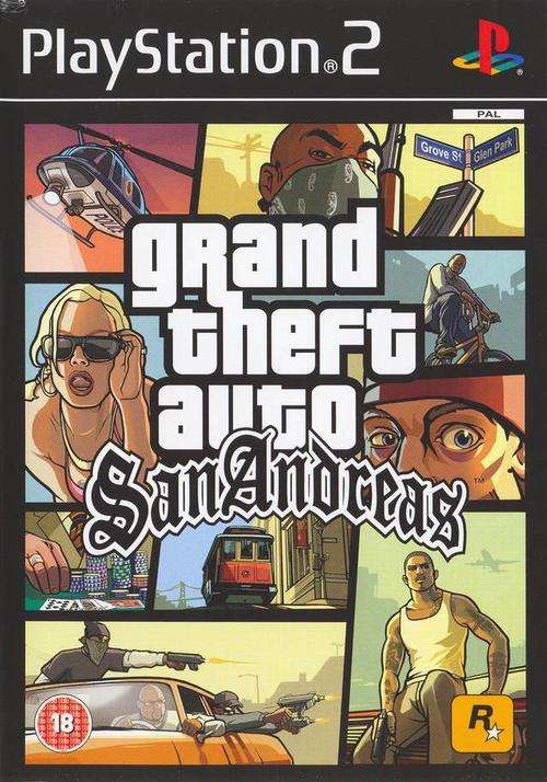 Grand Theft Auto San Andreas - PS2