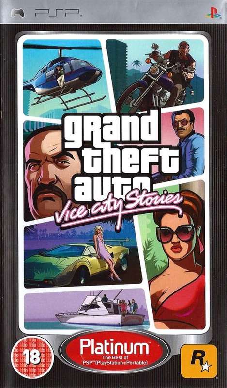 Grand Theft Auto Vice City Stories (Platinum) - PSP (SEALED)
