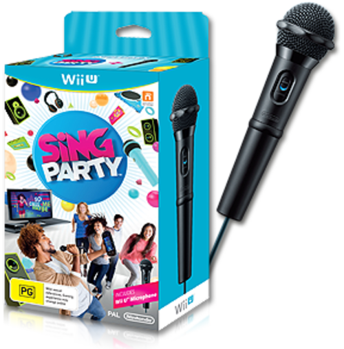 Sing Party with Wii U Microphone (Boxed)