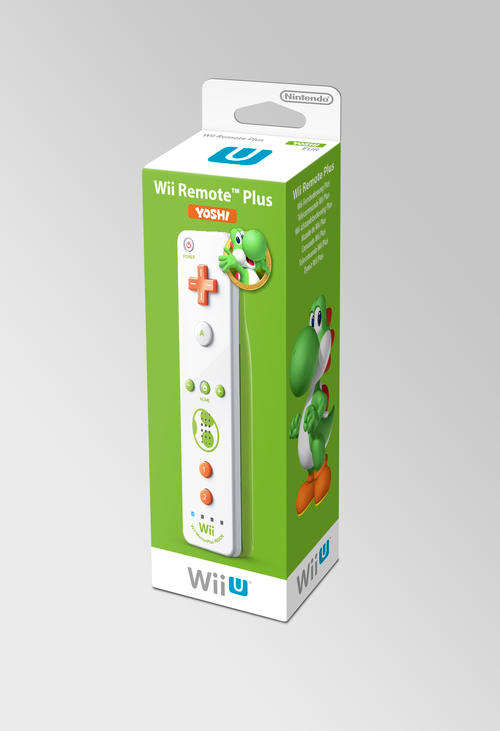 Boxed Official Wii/WiiU Remote Plus Yoshi - NEW