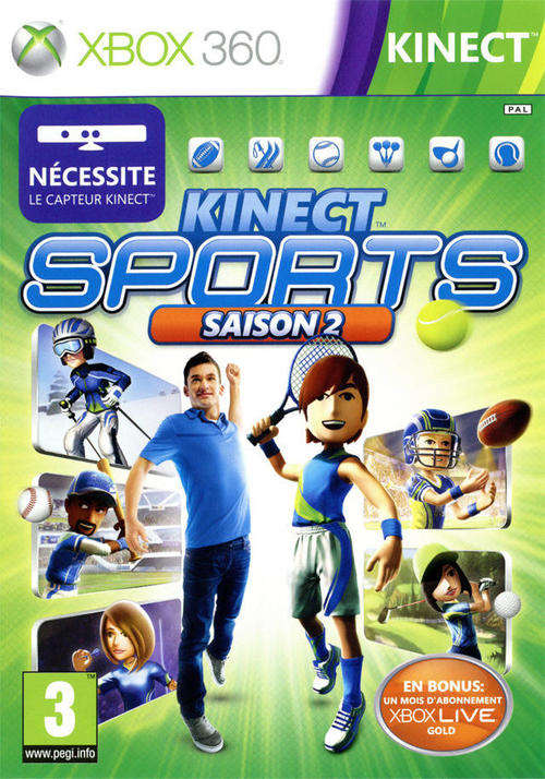 Kinect Sports Season 2 (Bundle Copy)  - Xbox 360