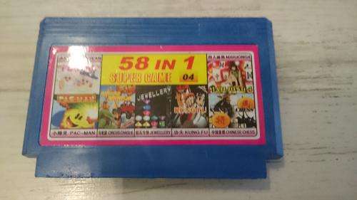58 in 1 (Including Pacman + Circus) - 8 bit/ Famiclone