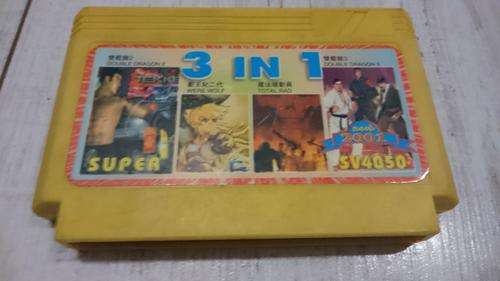 3 in 1 (Including Double dragon) - 8 bit/ Famiclone