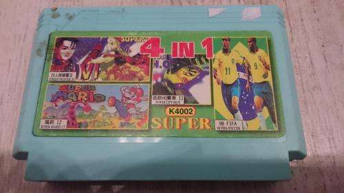 4 in 1 (Including Street fighter + Mario) - 8 bit/ Famiclone