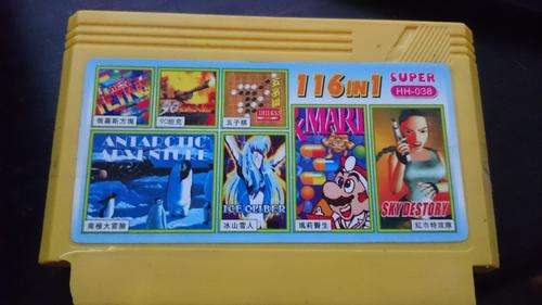 116 in 1 (Including Dr Mario + Tetris) - 8 bit/ Famiclone