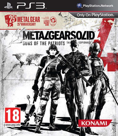 Metal Gear Solid 4 Guns of the Patriots (25th Anniversary) - PS3