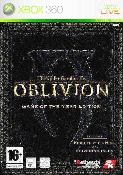 Elder Scrolls IV Oblivion GOTY - Xbox 360