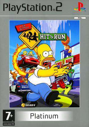 The Simpsons Hit & Run (Platinum) - PS2