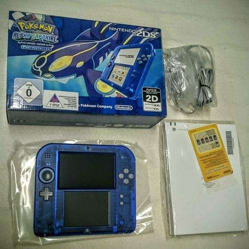 Boxed Nintendo 2DS Console Ltd edition Pokemon Alpha Sapphire NEW