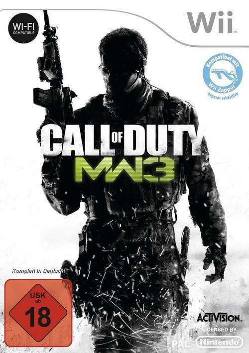 Call of Duty Modern Warfare 3  MW3 - Wii