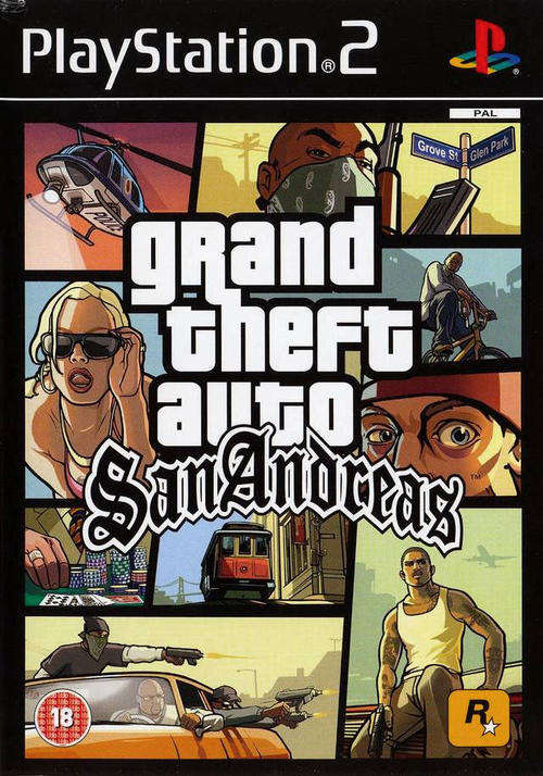 Grand Theft Auto San Andreas - PS2