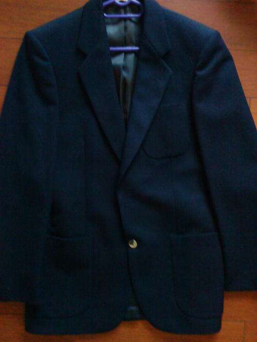 Men's navy blue blazer - size medium/large