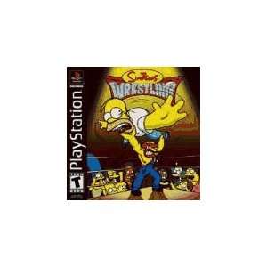 The Simpsons Wrestling PS1 game