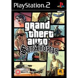 Grand Theft Auto San Andreas PS2 (Platinum)