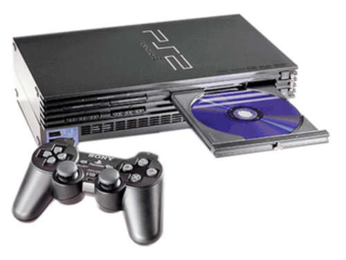 Black PS2 console + 20 games!