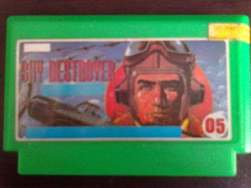 Sky Destroyer TV Game Cartridge