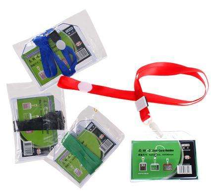 Soft Card Holder with Lanyard