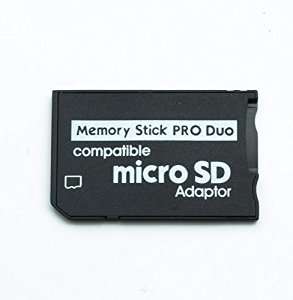 Pro Duo Memory Card Micro SD Adapter