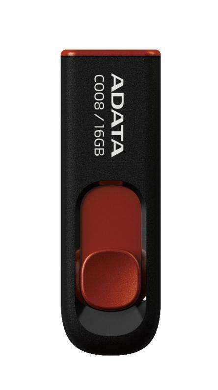 Adata Capless Sliding Flash Drive (16GB)