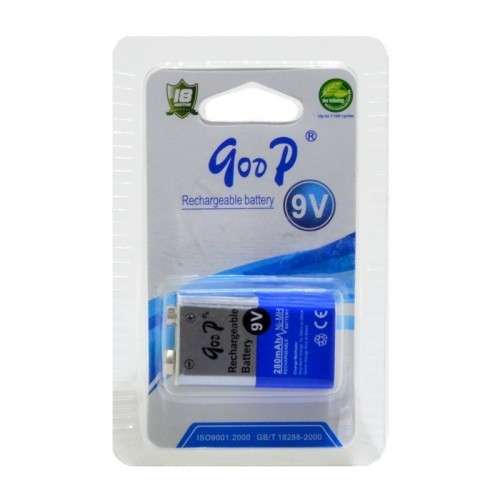 GOOP 9 V Rechargeable Battery