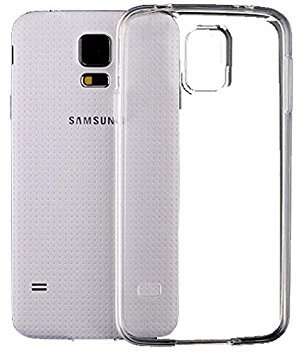 Samsung Galaxy S5 i9600 Clear TPU Cover and Glass Screen Protector