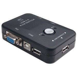KVM 2 Port USB Switch