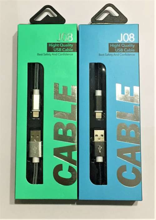 Braided Lightning Connector USB Cable for Iphone / Ipad Latest Small Tip