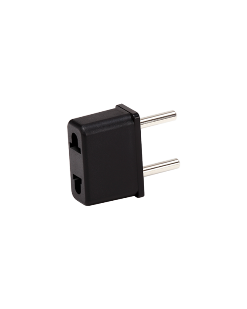 US to EU AC Power Socket Plug Adapter Travel Converter  -  6 PACK