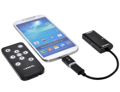 MHL HDTV Adapter with Remote