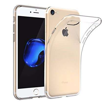 Apple Iphone 8 Soft TPU Cover and Glass Screen Protector