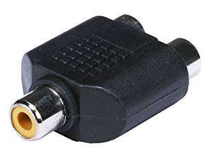 RCA Splitter Adapter (RCA Female to 2 RCA Female)
