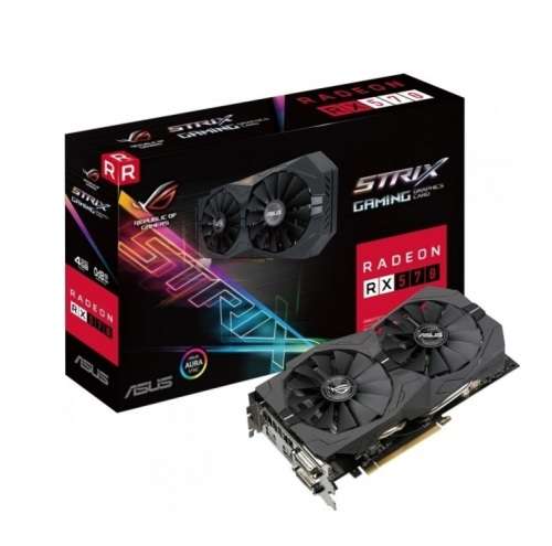 Asus Radeon RX 570 ROG-STRIX-RX570-O4G-GAMING OC Edition 4GB GDDR5 256-bit PCI-E 3.0 Graphics Card