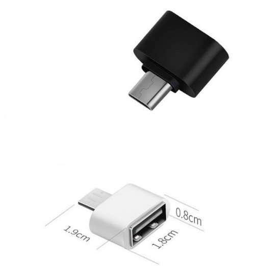 USB Female to Micro OTG Adapter