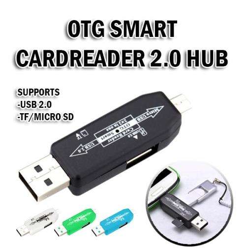 OTG Smart Card Reader and 2.0 Hub