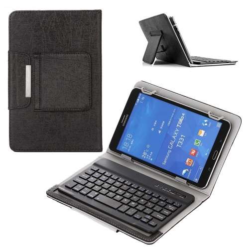 Universal Detachable Magnetic Bluetooth Keyboard & Case for 7" Tablet