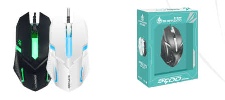 Shipadoo Wired Game Mouse