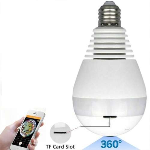 IP Camera Light bulb VR 360