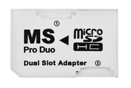 MicroSD to Pro Duo Converter ProDuo Micro SD Dual Slot **Always Local SA Stock!!**