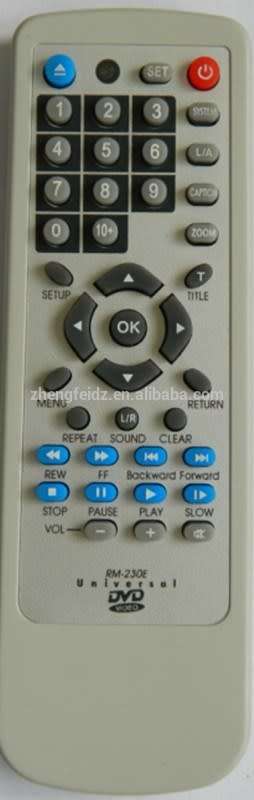 SALE!!!!!!! RM-230E Universal DVD VIDEO remote control