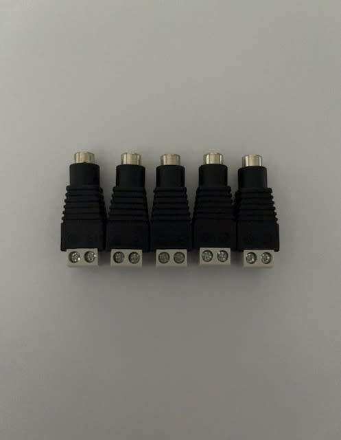 OEM Female Jack DC Power Connector (5 Pack)