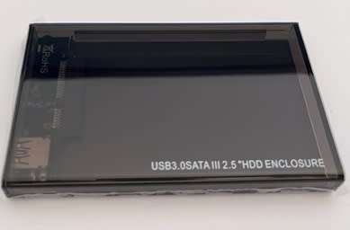 USB 3.0 SATA III 2.5` HDD Enclosure