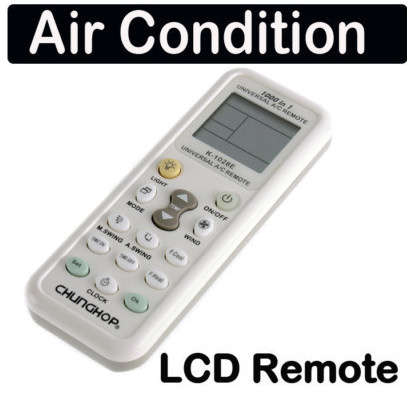 Universal Aircon A/C Remote Control with LCD for Air Conditioner