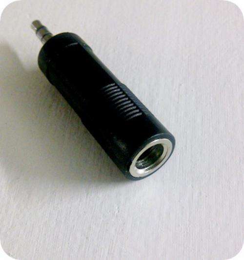 6.35mm Large Headphone Jack to 3.5mm Stereo Convertor