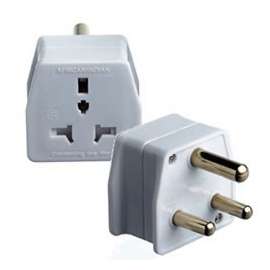 International Plugs to SA 3-Pin Plug Adaptor