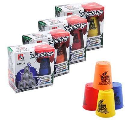 Sport Stacking Rapid Cups - Speed Stacking Cups (set of 12)
