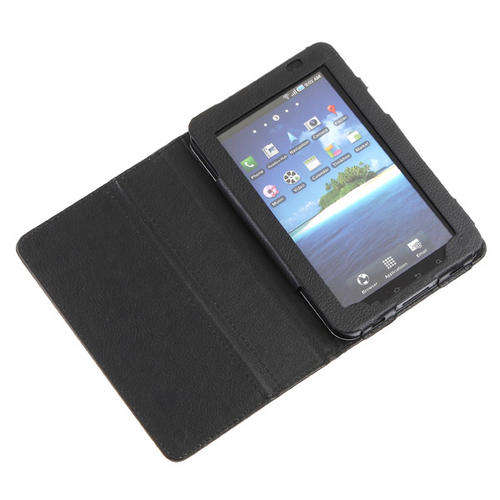 Samsung Galaxy Tab P1000 P1010 Cover Black PU Leather