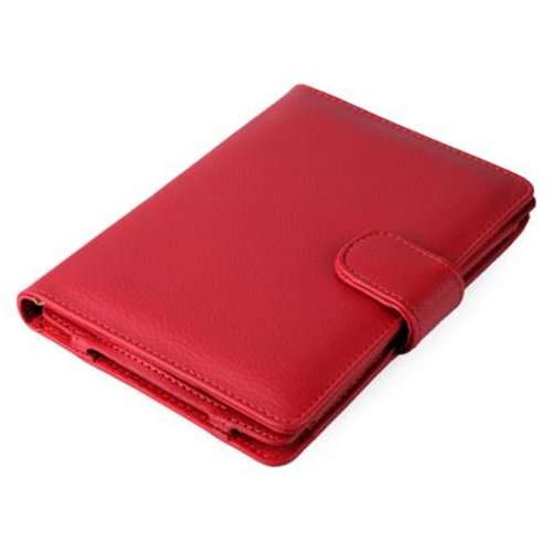 Amazon Kindle Paperwhite Cover - Red PU Leather Case